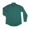 Mens Evan Workshirt LS FB Dark Green 2