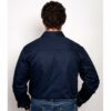 Mens Evan Workshirt LS FB Navy 1
