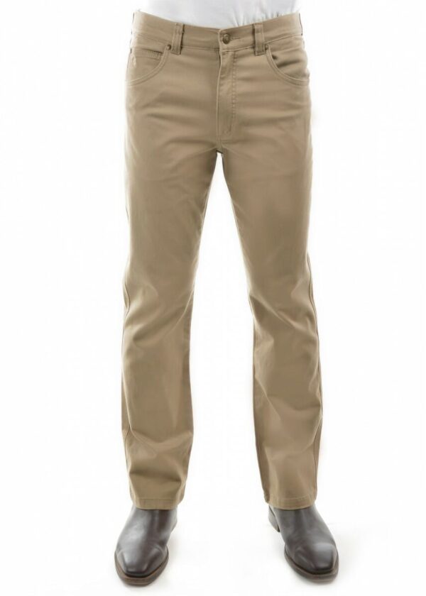 Mens Stretch Moleskin Jean Sand