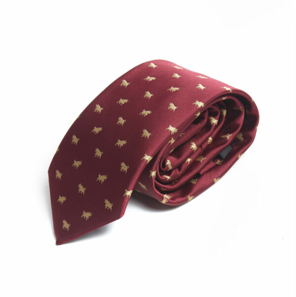 RingersWestern-Accessories-UNISEX-Ascot-Bull-Tie-Burgundy-Burgundy-418124008-BU-1