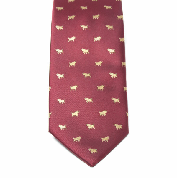 RingersWestern-Accessories-UNISEX-Ascot-Bull-Tie-Burgundy-Burgundy-418124008-BU-4