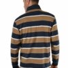 Mens Sutherland Stripe Qtr Zip Rugby - Image 2