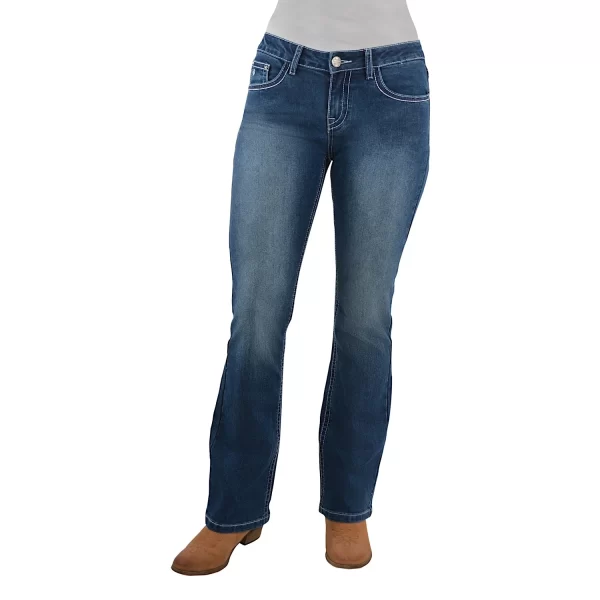 Women's Madeleine Boot Cut Jean - 34L True Blue - Image 2
