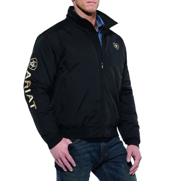 Mens Ariat Team Jacket - Black