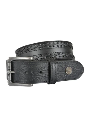 El Presidente Mens Cognac Ostrich Quill Print Leather Western Cowboy Belt  Rodeo Buckle at  Men’s Clothing store