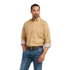 Ariat Mens WF Harvey Classic LS Shirt Honey Mustard