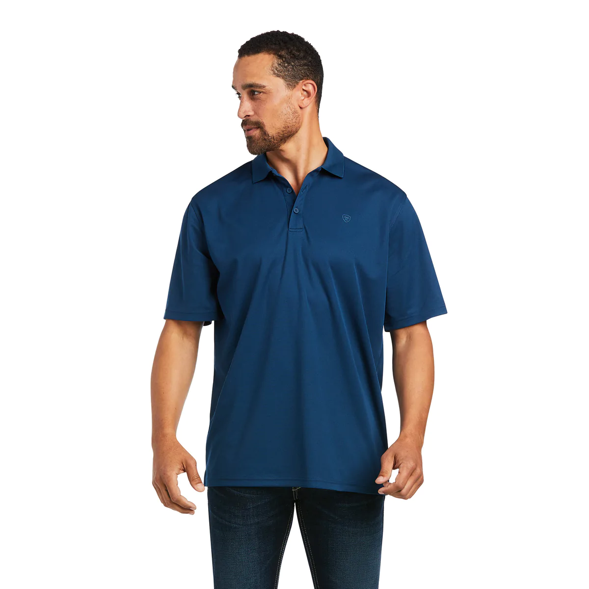 Ariat Men's Tek Short Sleeve Polo