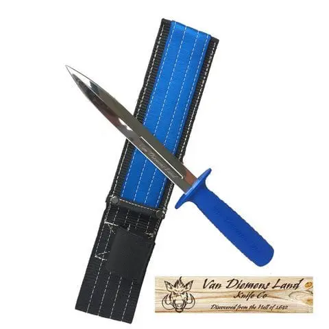 Pig Sticker Blue with Sheath