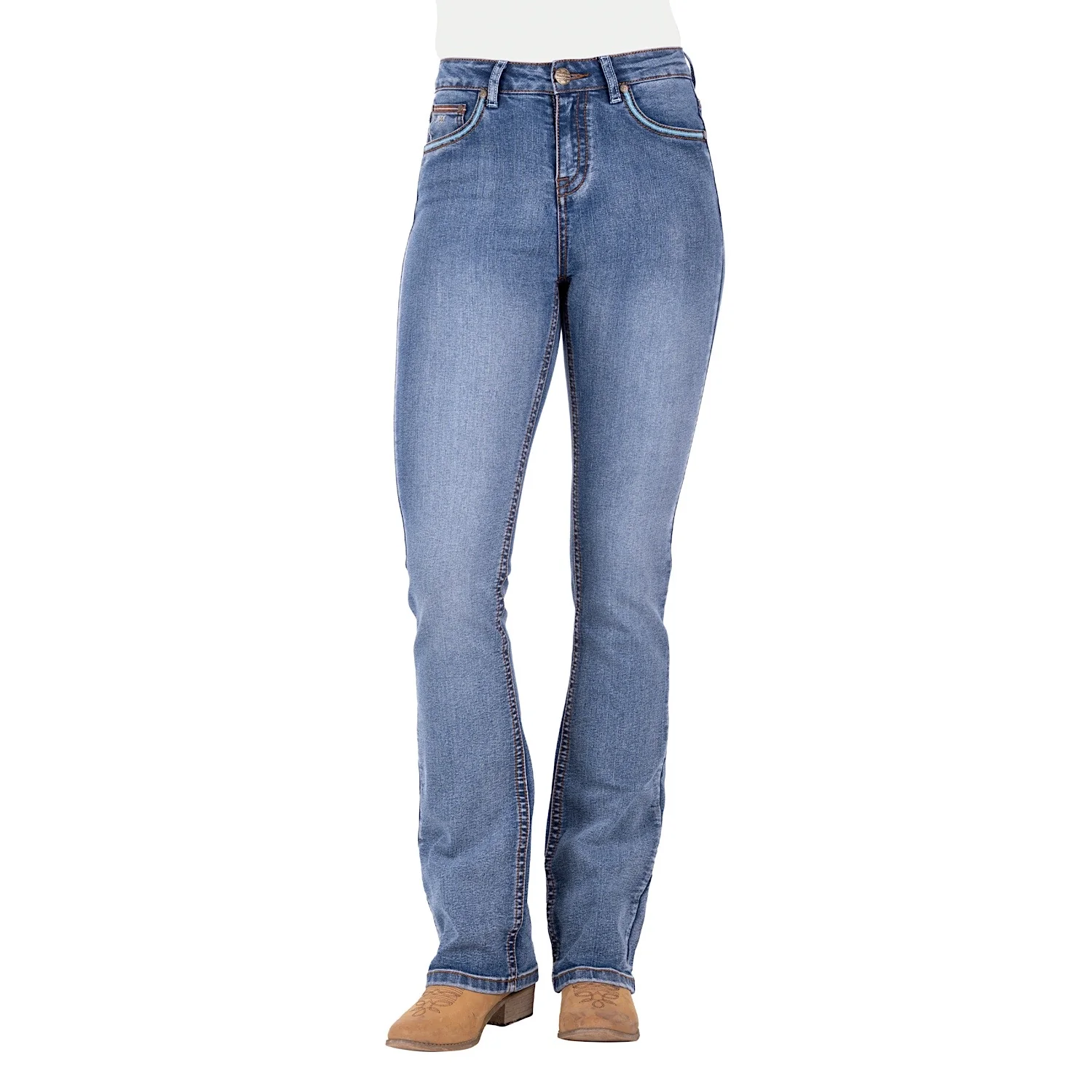 WMN NINA HI RISE BOOT CUT JEAN - Image 2
