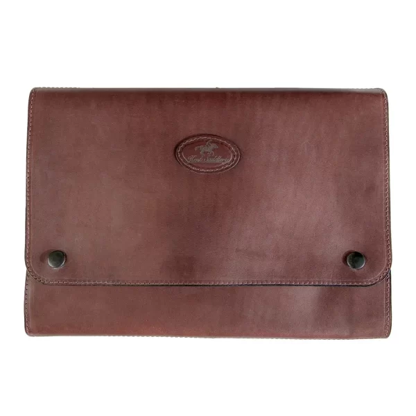 Leather Diary and Notebook Holder with Spirax Notebook A4, with Diary Smooth - Image 2