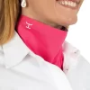 Wns Carlee Double Sided Scarf Hot Pink/Periwinkle Heart