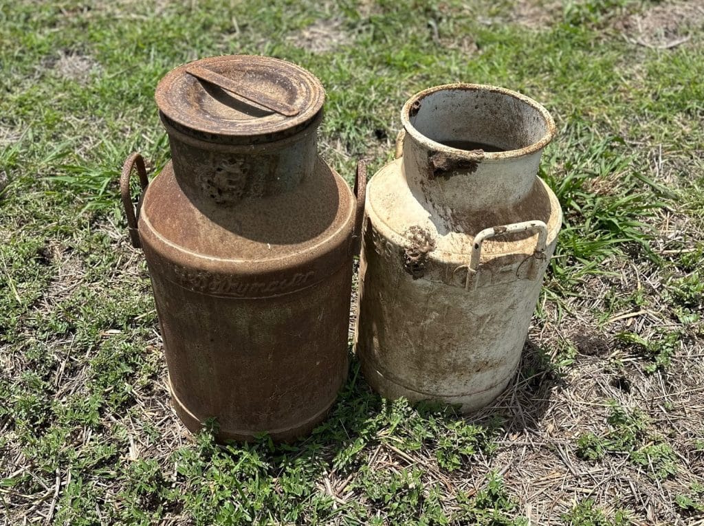 Old Cream Containers