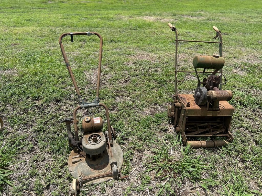 15. Old mowers