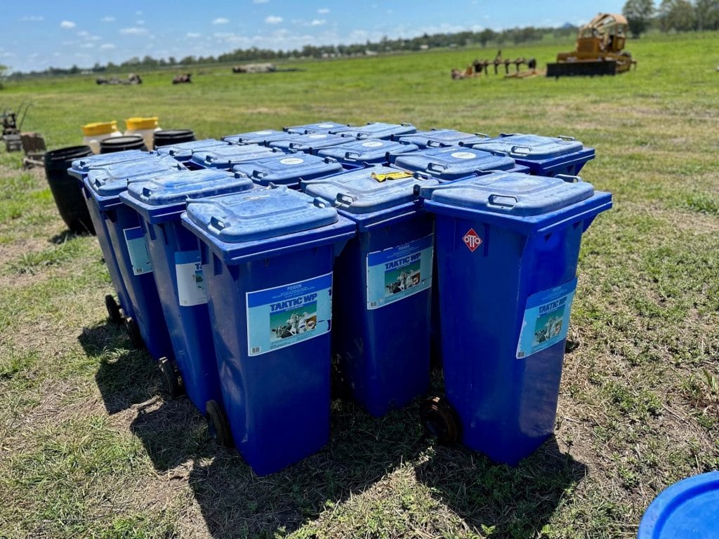 4. Wheely bins