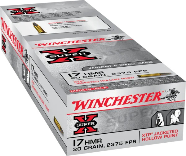 Winchester Super X 17HMR 20gr XTP