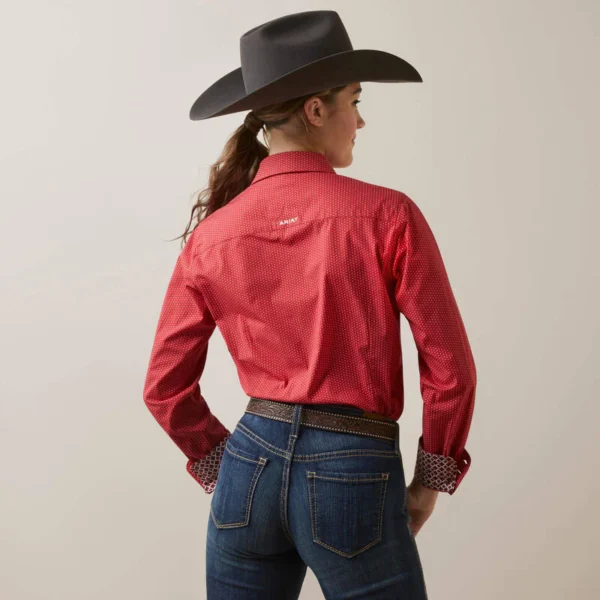 Ariat Womens WR Kirby Stretch LS Shirt - Image 2