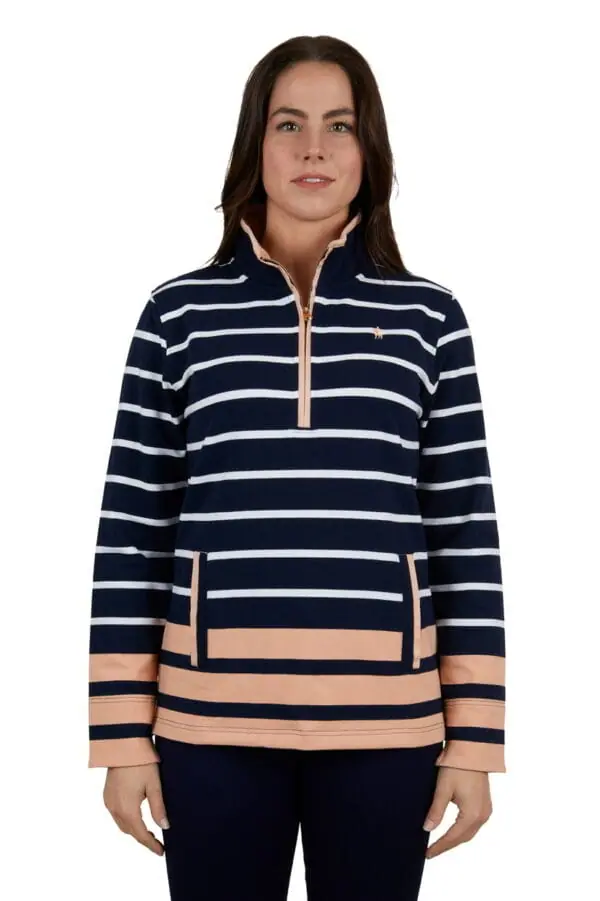Thomas Cook Womens Andorra 1/4 ZIP Rugby