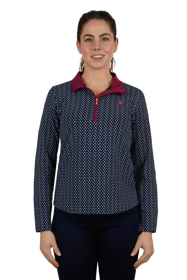 Thomas Cook Womens Juliet 1/4 ZIP Skivvy