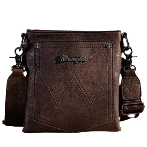 Wrangler Floral Embossed Crossbody Bag - Image 2