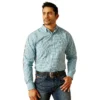 Ariat Mens Pro Team Graycen Fitted LS Shirt