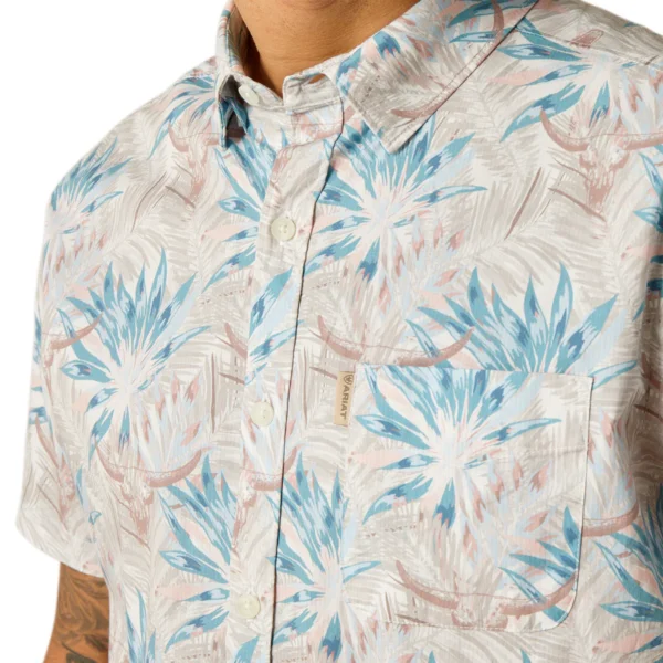 Ariat Mens Macklin Modern SS Shirt - Image 3