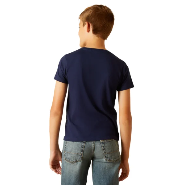 Ariat Boys LOGO SW Landscape Tee - Image 2