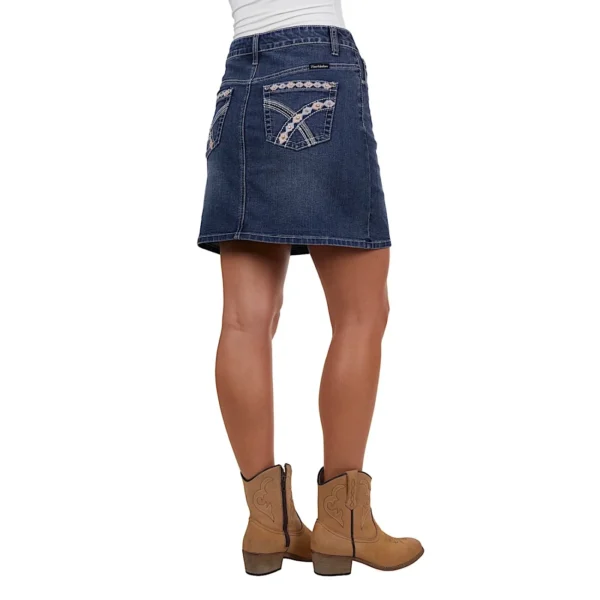 Pure Western Womens Devina Denim Skirt