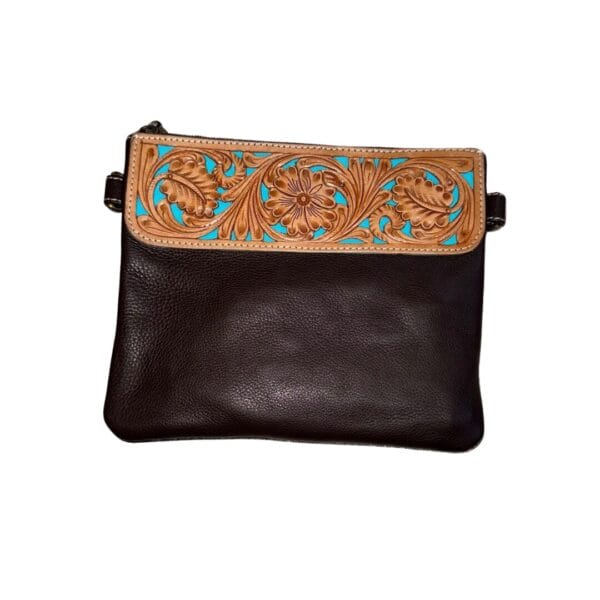 Design Edge Tooling Hand Carved Clutch Bag - Image 2