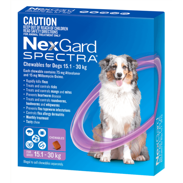 Nexgard Spectra 15.1-30kg 6pk