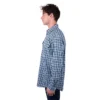 Hard Slog Mens Rui 1/2 PLKT LS Shirt - Image 2