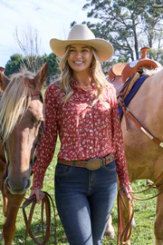 Pure Western Womens Tahnee LS Shirt