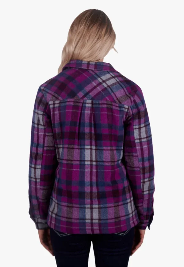 Wrangler Womens Selma Shirt Jacket - Image 3