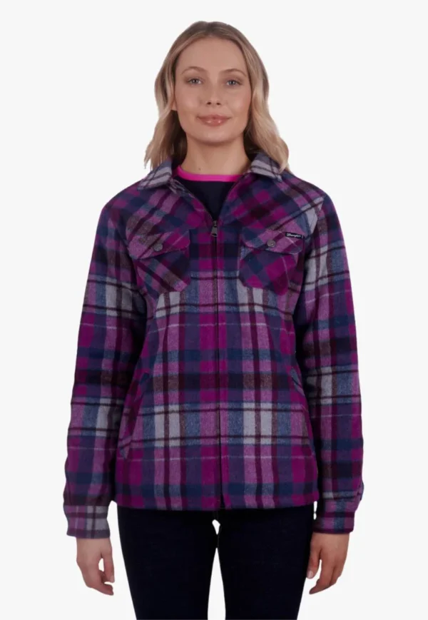 Wrangler Womens Selma Shirt Jacket - Image 2