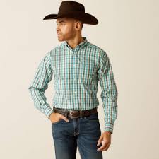 Ariat Mens WF Gordie LS Fitted Shirt