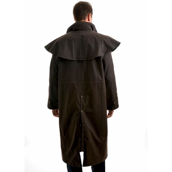 Hi Country Oilskin Long Coat - Image 3