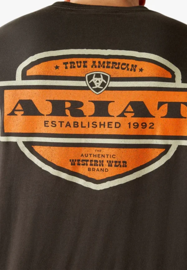 Ariat Mens Ol' Style Lockup SS TEE - Image 2