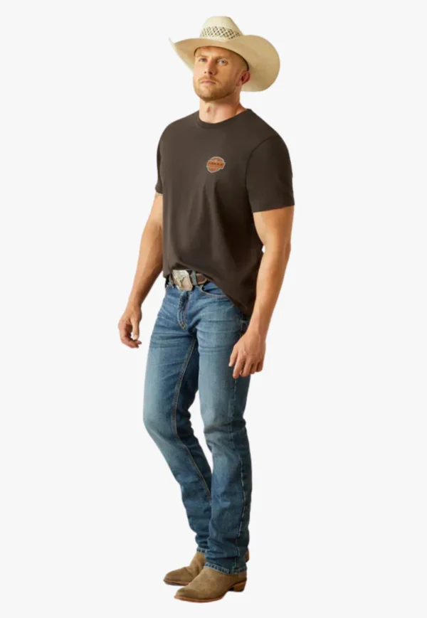 Ariat Mens Ol' Style Lockup SS TEE - Image 4