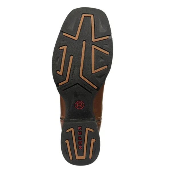 Roper Kids Monterey Aztec Tan Boot - Image 3