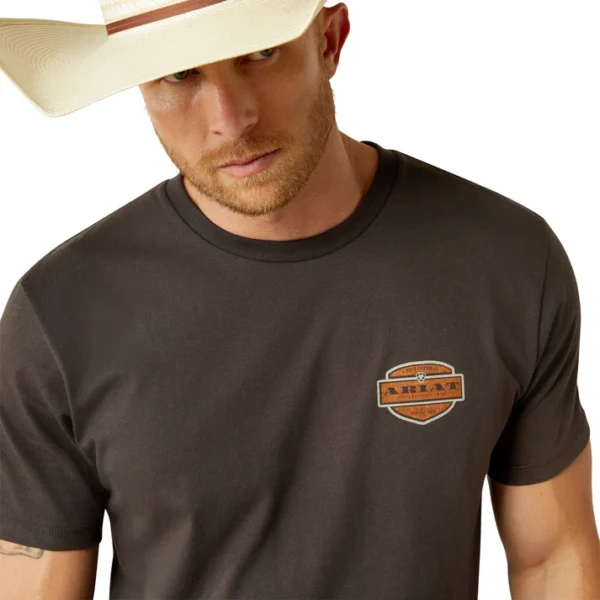 Ariat Mens Ol' Style Lockup SS TEE - Image 6