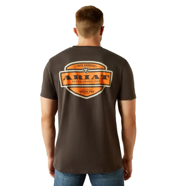 Ariat Mens Ol' Style Lockup SS TEE - Image 5