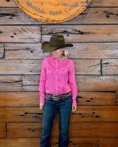 Roper Womens Five Star Collection LS Shirt