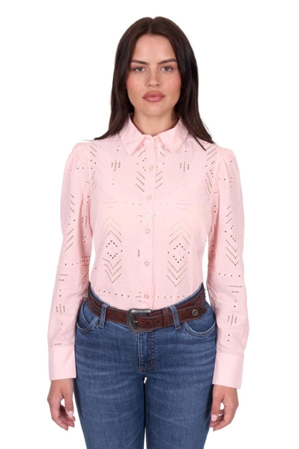 Wrangler Womens Lilly LS Shirt - Image 2
