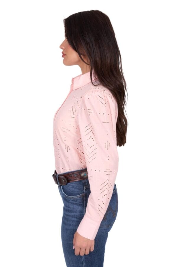 Wrangler Womens Lilly LS Shirt - Image 3