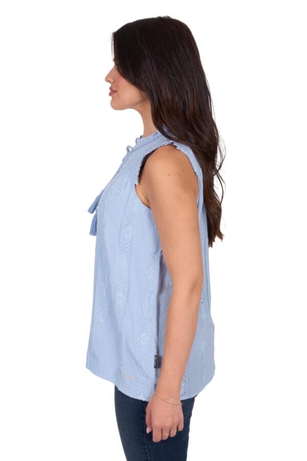 Wrangler Womens Simone SL Blouse - Image 3