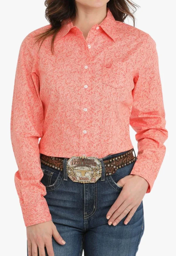 CINCH LADIES LS SHIRT - Image 2