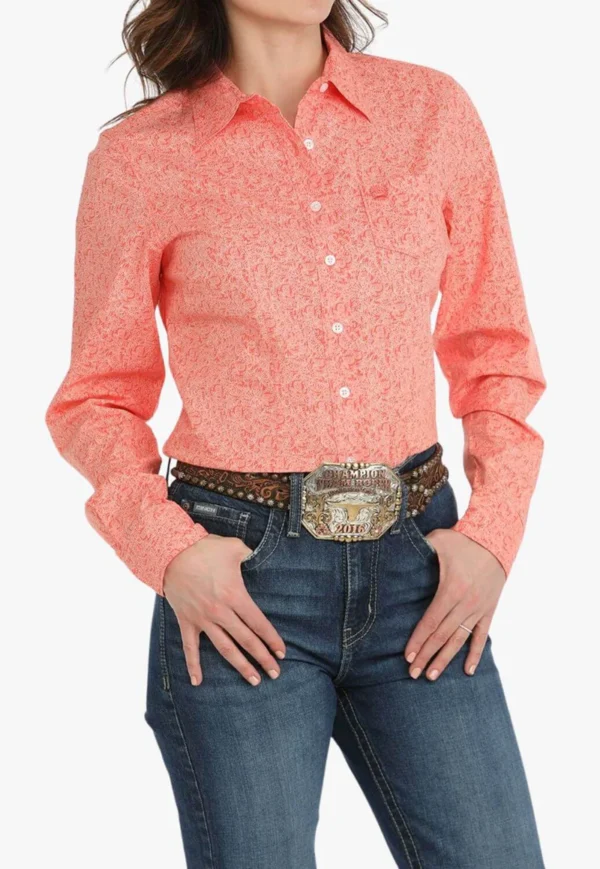 CINCH LADIES LS SHIRT