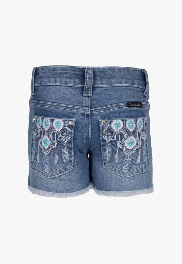 Pure Western Girls Bailey Denim Short - Image 3