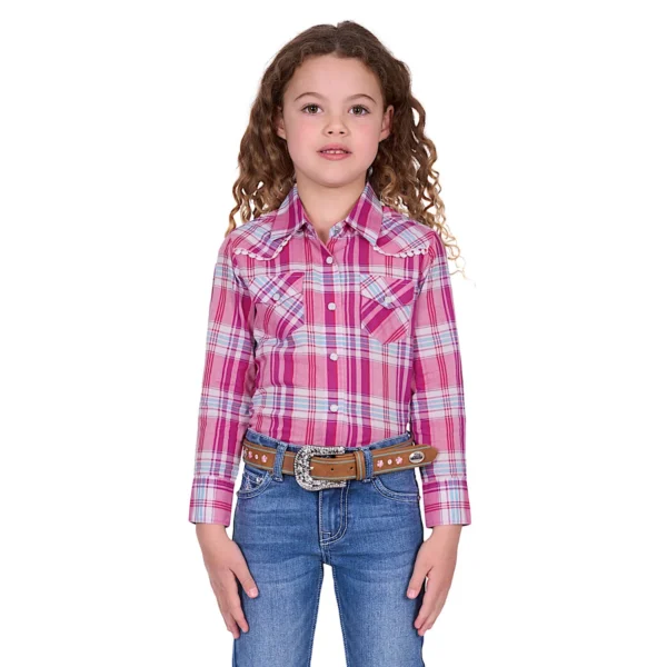 Pure Western Girls Leni LS Shirt - Image 2
