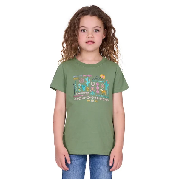 Pure Western Girls Candice SS Tee - Image 2