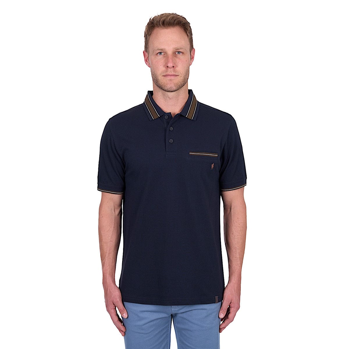 Thomas Cook Mens Ben Tailored 1PKT SS Polo - Image 2